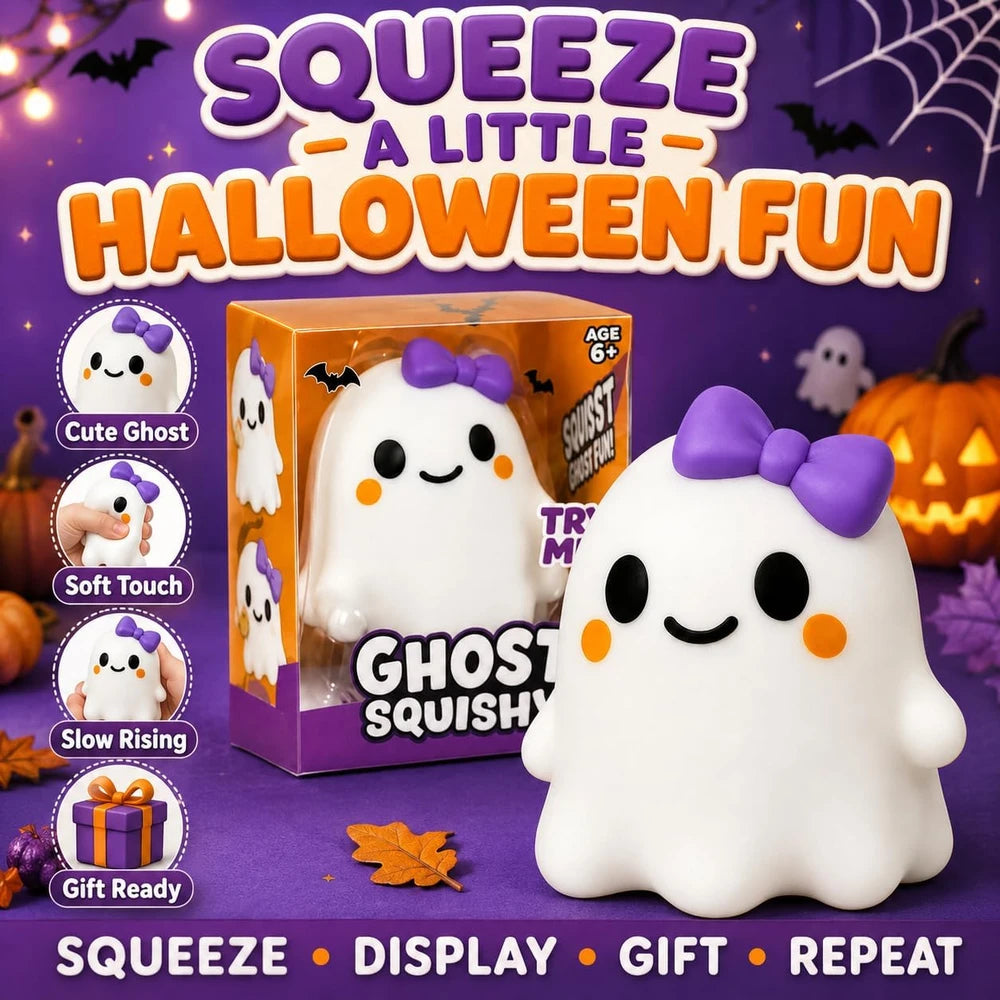 Ghost Squishy Desk Toy