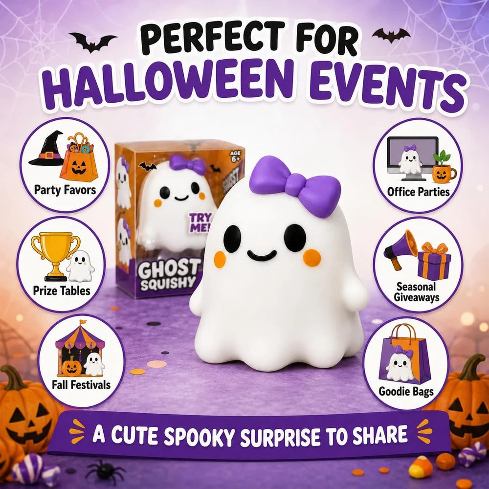 Ghost Squishy Desk Toy