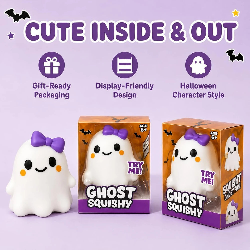 Ghost Squishy Desk Toy