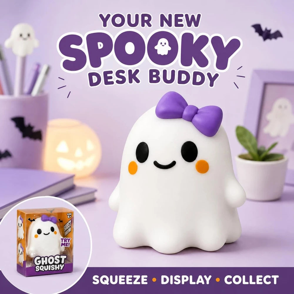 Ghost Squishy Desk Toy