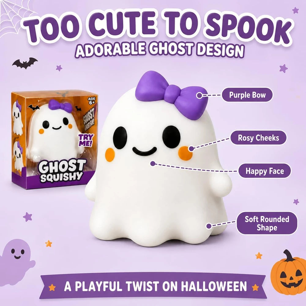 Ghost Squishy Desk Toy