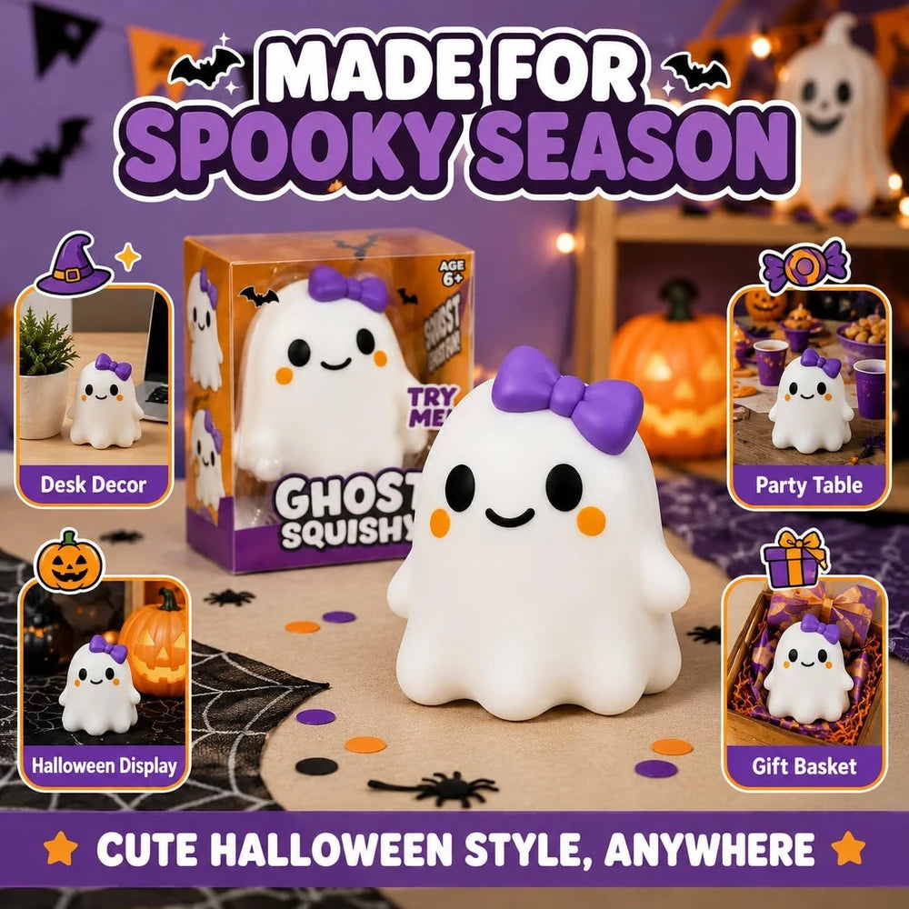 Ghost Squishy Desk Toy