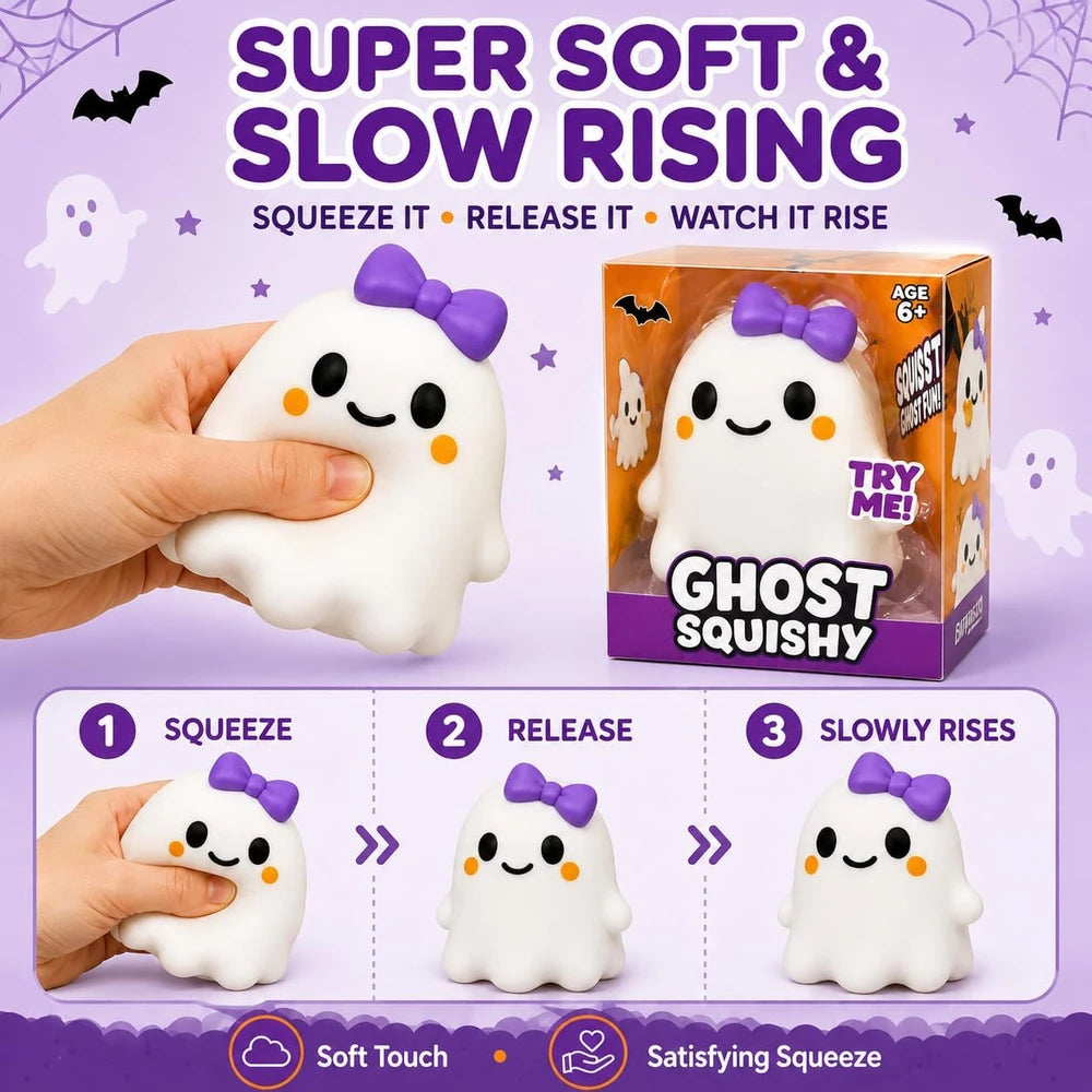 Ghost Squishy Desk Toy