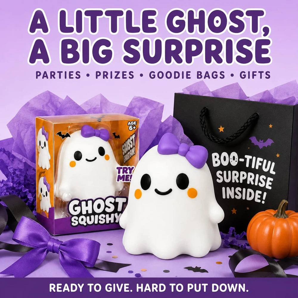 Ghost Squishy Desk Toy