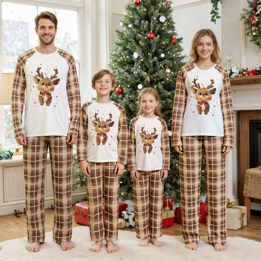 Family Matching Christmas Pajamas Set