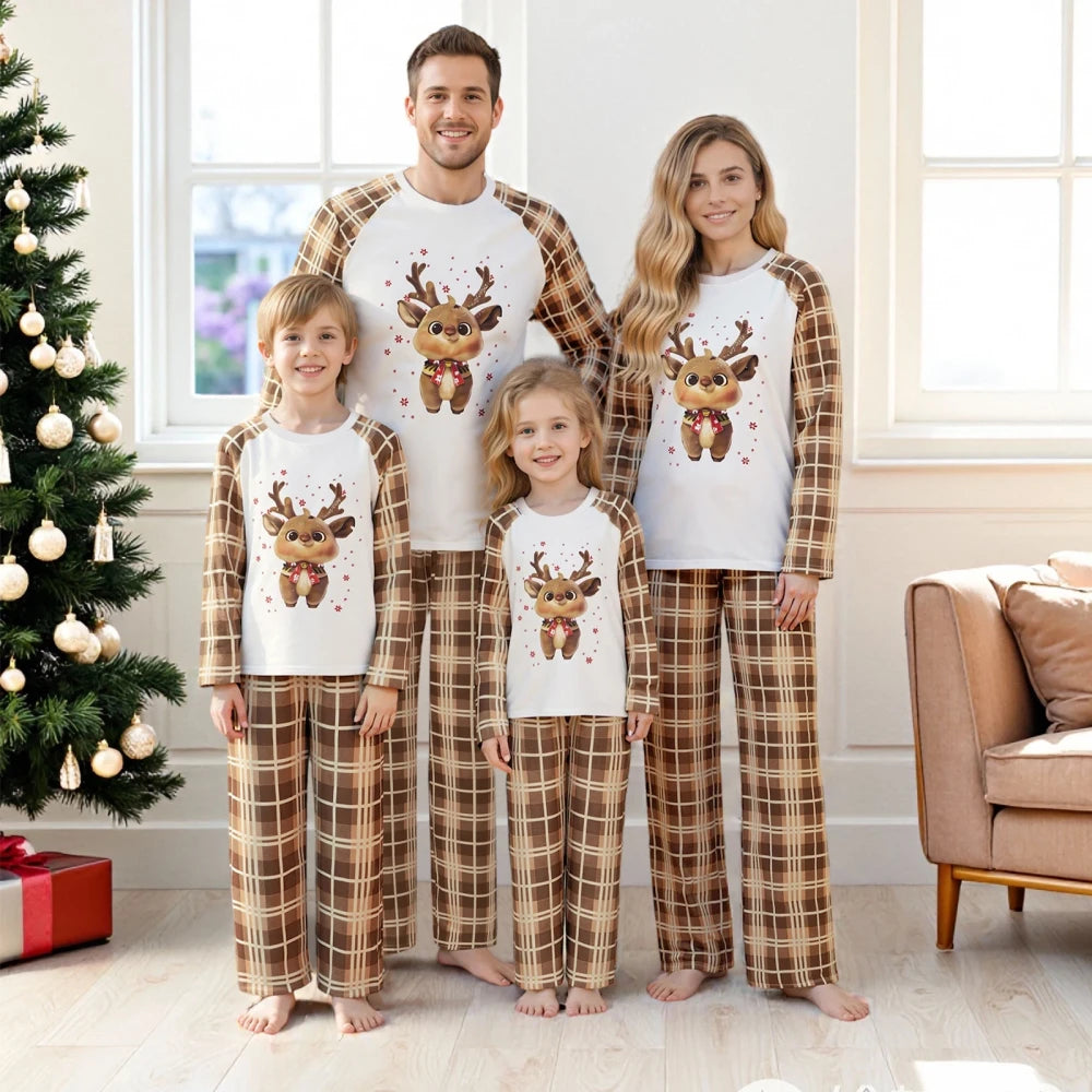 Family Matching Christmas Pajamas Set